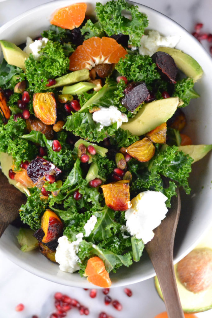 The next time you want a healthy lunch option that feels like you are indulging in a special treat try these five wintertime Seasonal Salad Recipes