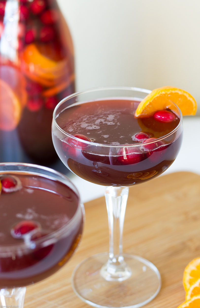 Every sip of this bright and bubbly, kid-friendly Cranberry Tangerine Sparkling Punch recipe will put you in the mood for a festive celebration with friends.