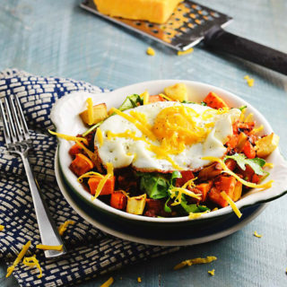 When the weather outside is frightful, this Egg + Sausage Root Vegetable Hash will make your winter mornings delightful. Here's to many warm, wonderful winter mornings full of delicious breakfasts.