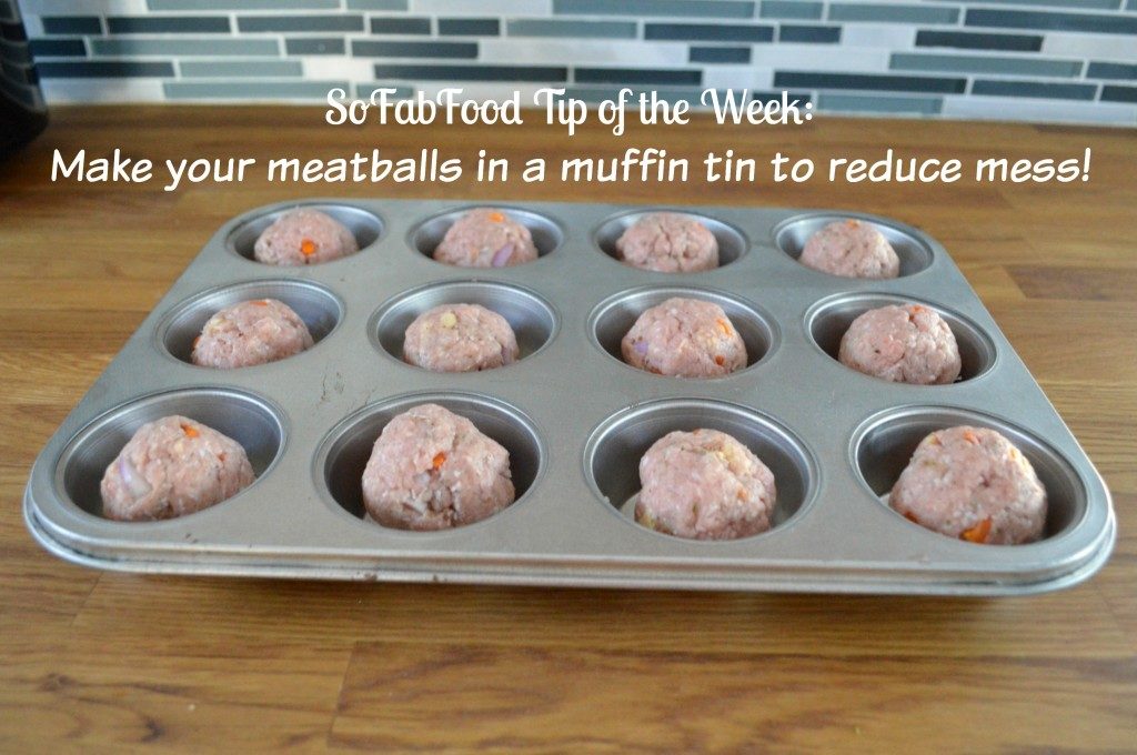 Whip up these semi-homemade Meatball Appetizers with store bought meatballs or you can make them from scratch with our bonus Muffin Tine Meatball Hack!