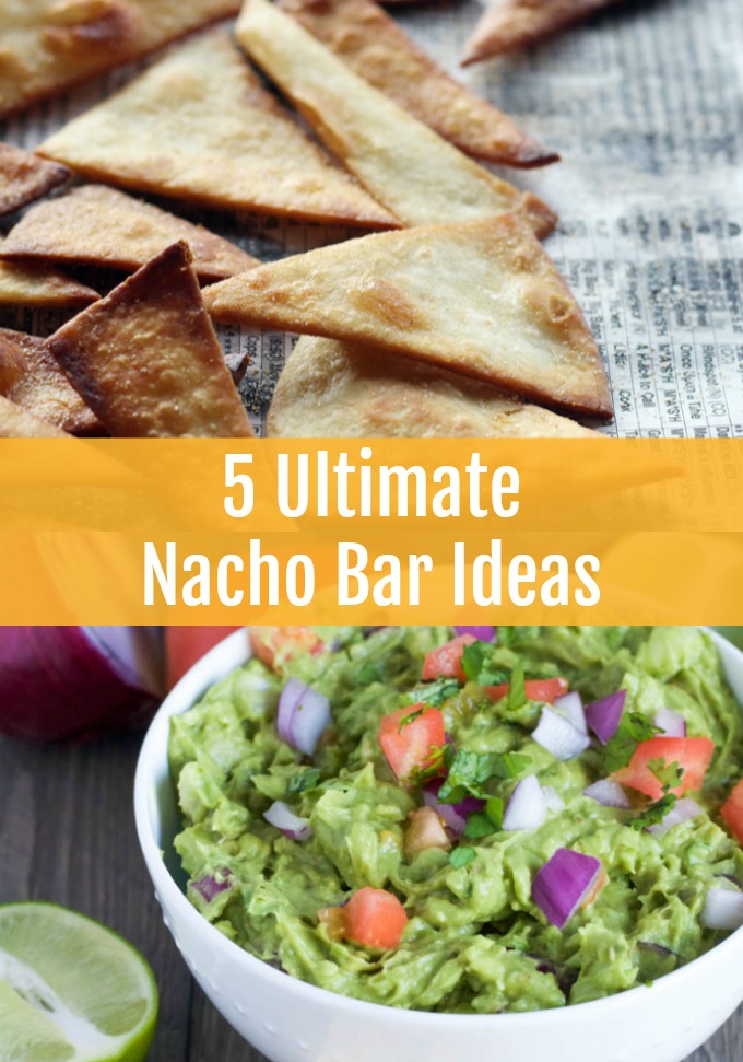 When you are planning your tailgating menu, these 5 Big Game Ultimate Nacho Bar Ideas need to be on your list. Guests will love these simple recipes!