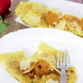 Make date night extra special with this Homemade Butternut Squash Ravioli served with Romesco Sauce. The time you take making it together in the kitchen is just as magical and memorable as the meal itself!