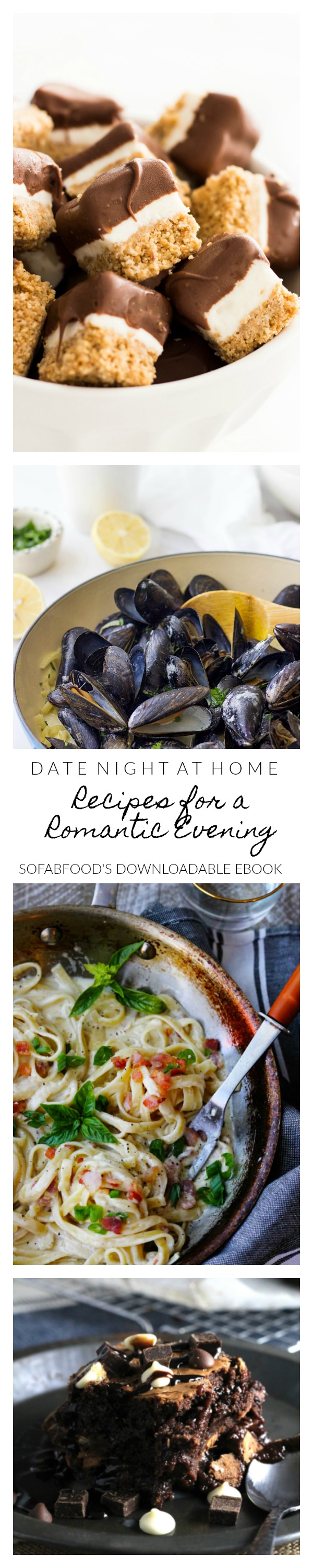 Celebrate the one you love with the perfect Day Date Night Menu. This handy, downloadable ebook contains six recipes and it's all you need for the perfect date night at home!