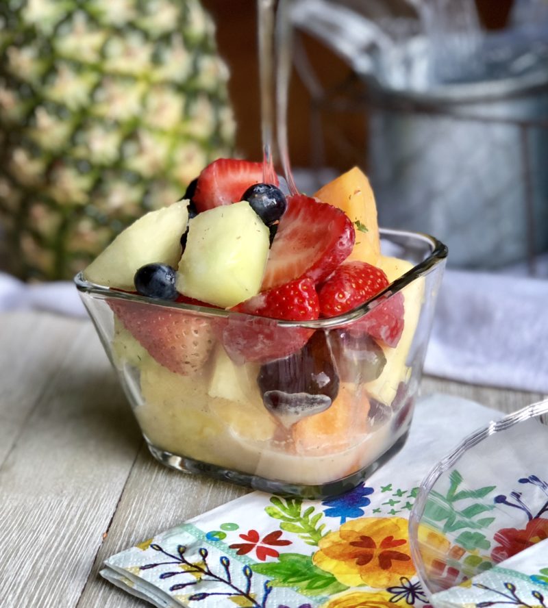 Tropical Fruit Salad with Coconut Yogurt: A Dairy-Free Dessert