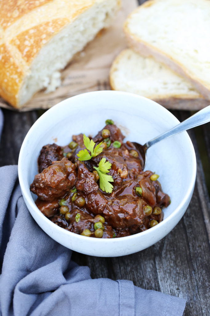 There’s nothing better than easy comfort food recipes on a busy weeknight. This One-Pot Braised Beef with Mushrooms is sure to become your new favorite comfort food at the very first bite!