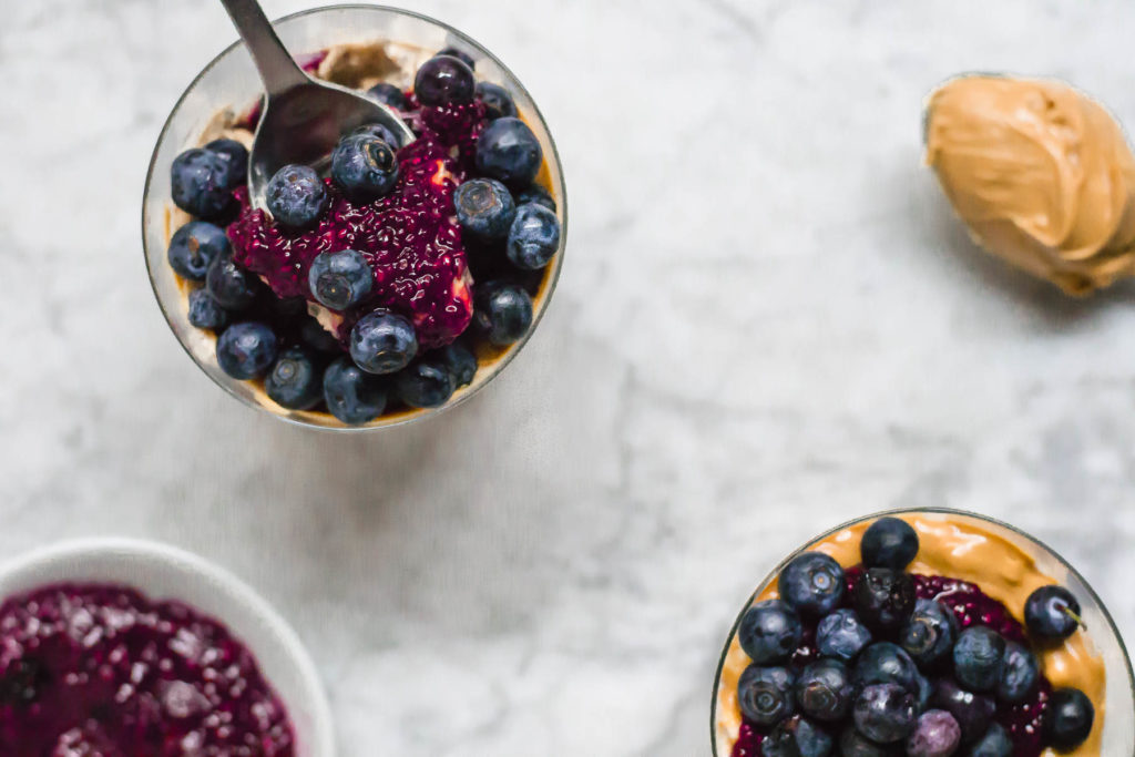 Make mornings less hectic when you start your day with Gluten-Free PB&J Overnight Oats. Prep time for this simple make-ahead breakfast is minimal and you'll be happy to have your healthy, on-the-go breakfast ready for you when you wake up!