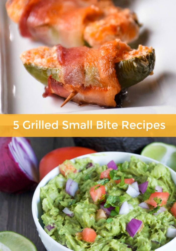 There's nothing better than that perfect warm weather sweet spot - right after chilly spring showers and random snow days, and just before the blistering summer heat and swarms of mosquitos. These 5 Grilled Small Bites are the best appetizers to serve during that window of sunny bliss and for any summer holiday that follows! How do you celebrate porch weather?