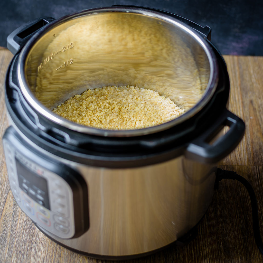 Put your favorite kitchen gadget to use during meal prep for the week when you learn how to make perfect 5-Minute Instant Pot Quinoa. Prepare this healthy grain ahead of time for your breakfast, lunch, and dinner recipes.