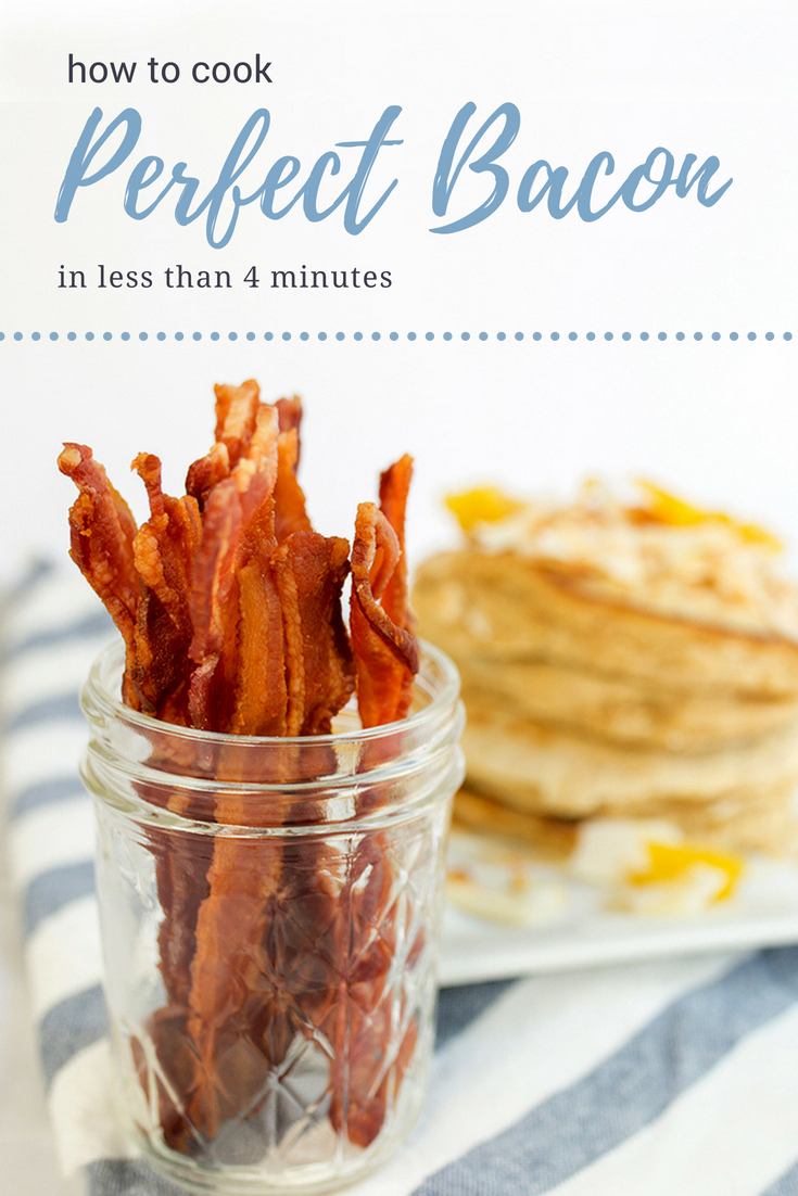 4-minute perfect crispy bacon