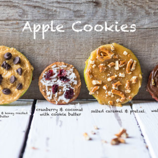 Get creative and have fun when you and the kids make these Gluten-Free Apple Cookies. A kid-friendly dessert that also serves as a healthy after-school snack. With just three ingredients, you can't go wrong!
