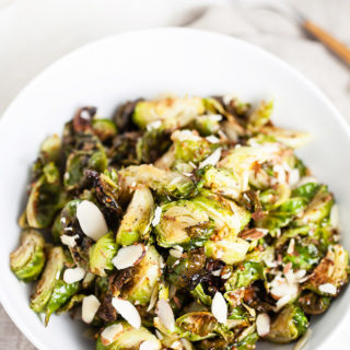 If you're looking for a healthy side dish for your weeknight dinner that's ready in a snap, these Honey Mustard Roasted Brussels Sprouts are for you. A simple, budget-friendly side dish that's ready in about 20 minutes made with simple ingredients you have on hand.