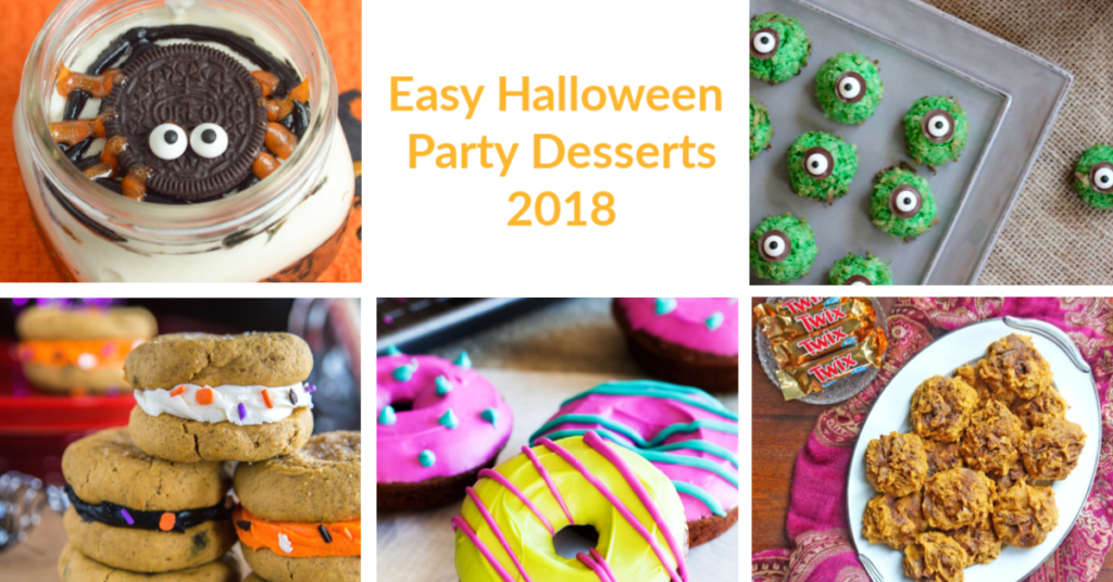 You need all five of these Scary-Easy Halloween Desserts at your neighborhood Halloween party this year. Whether you're looking for no-bake desserts, pumpkin-spice desserts, or colorful desserts, we've got you covered with these easy dessert recipes!
