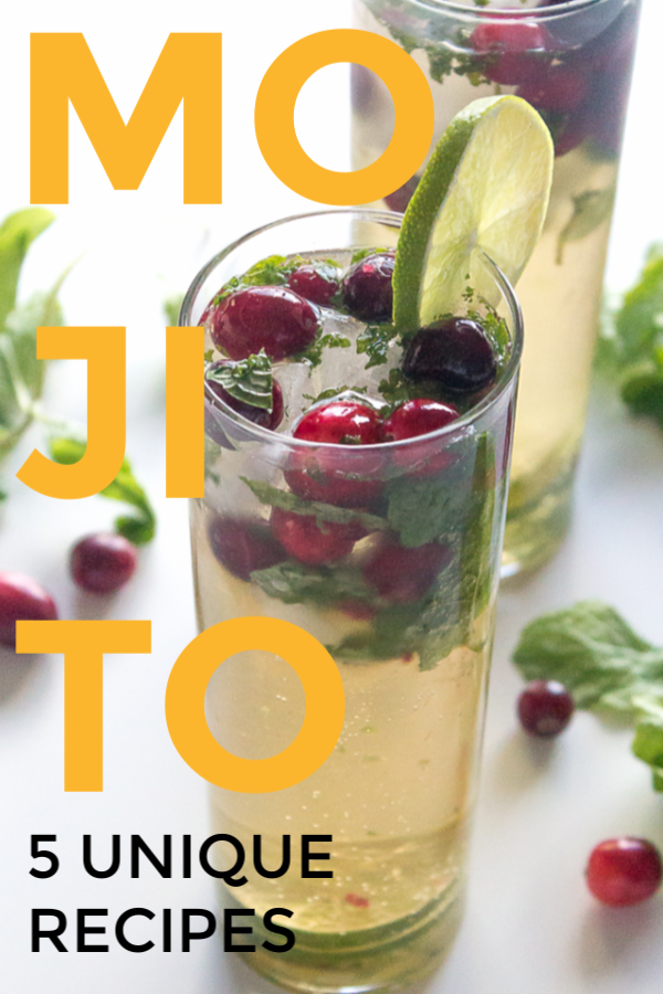 Save money while you and your friends stay home making these five unique Happy Hour Mojito Recipes. Affordable entertaining is possible and these unique twists on the classic cocktail are proof. Flavorful, colorful, and easy to make, there's something for everyone to love!