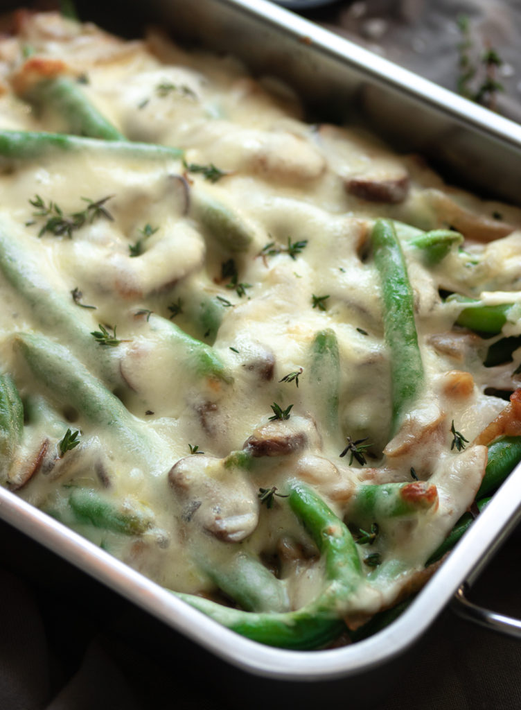 Cheesy French Onion Green Beans