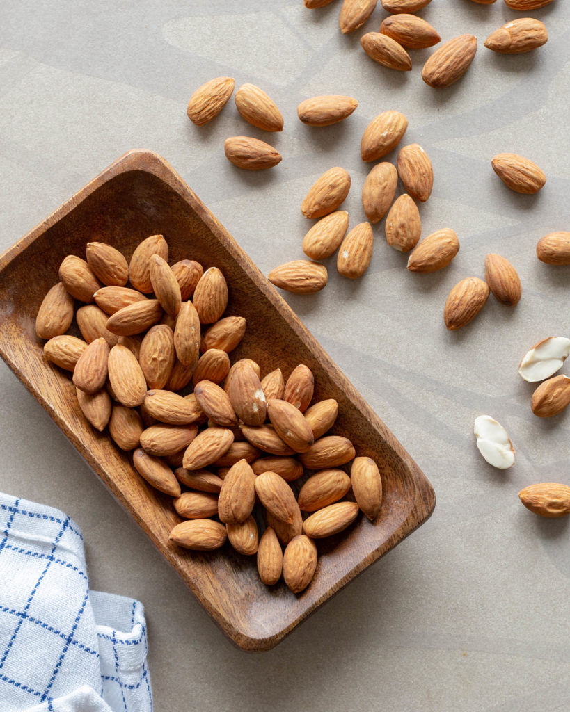 A high-fat food that's good for your health? Enjoy the many health benefits of eating almonds daily! From lowering bad cholesterol, to helping oxygen and nutrients flow more freely through the blood, to bone health, this magical nut needs to be in your diet!