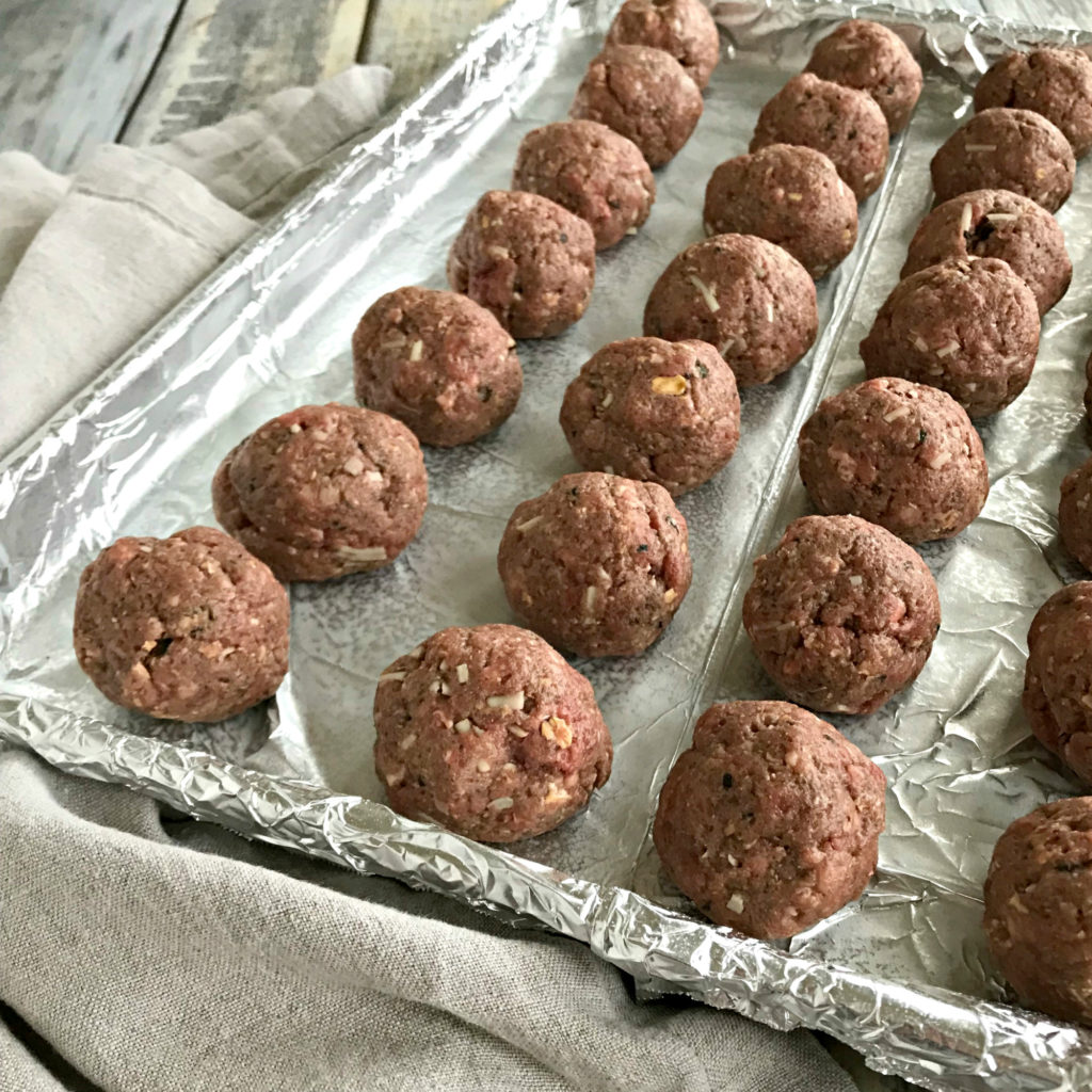 Trying to curb holiday weight gain? You'll love these Low-Carb Beef and Mushroom Meatballs as a weeknight dinner or party appetizer. Your favorite comfort food gets a skinny makeover!