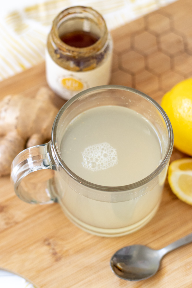 This simple Lemon Ginger Detox Tea has medicinal properties that detoxify your body, helping you feel better when you're bloated or have an upset stomach. Brewed in just 5 minutes, this tea contains ingredients that help fight infection, lower blood sugar, and flush out toxins.