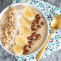 If you're looking for a protein-packed breakfast that's a super easy morning meal, this Peanut Butter Banana Smoothie Bowl is for you! This 10-minute breakfast is simple to make and it doubles as a healthy afternoon snack when hunger hits.