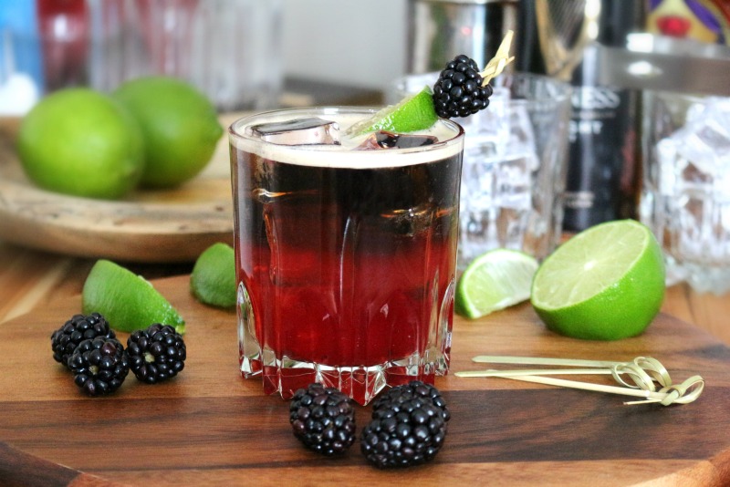 Blackberry Brew Cocktail