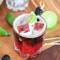 If you're looking for a unique beer cocktail for happy hour that's a real conversation starter, this Blackberry Brew Cocktail is for you! Beer, whiskey, simple syrup, lime, and fresh blackberries blend beautifully in this warm-weather cocktail.