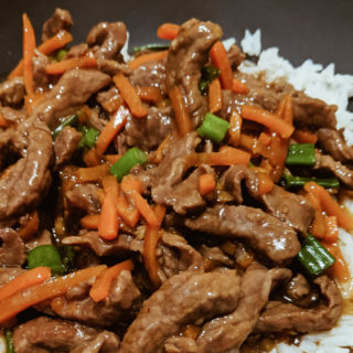 In need of a quick and easy dinner option? This Instant Pot Mongolian Beef is just the recipe you crave. This 30-minute meal is a one-pot dinner using budget-friendly flank steak making it a cheap healthy meal as an added bonus!