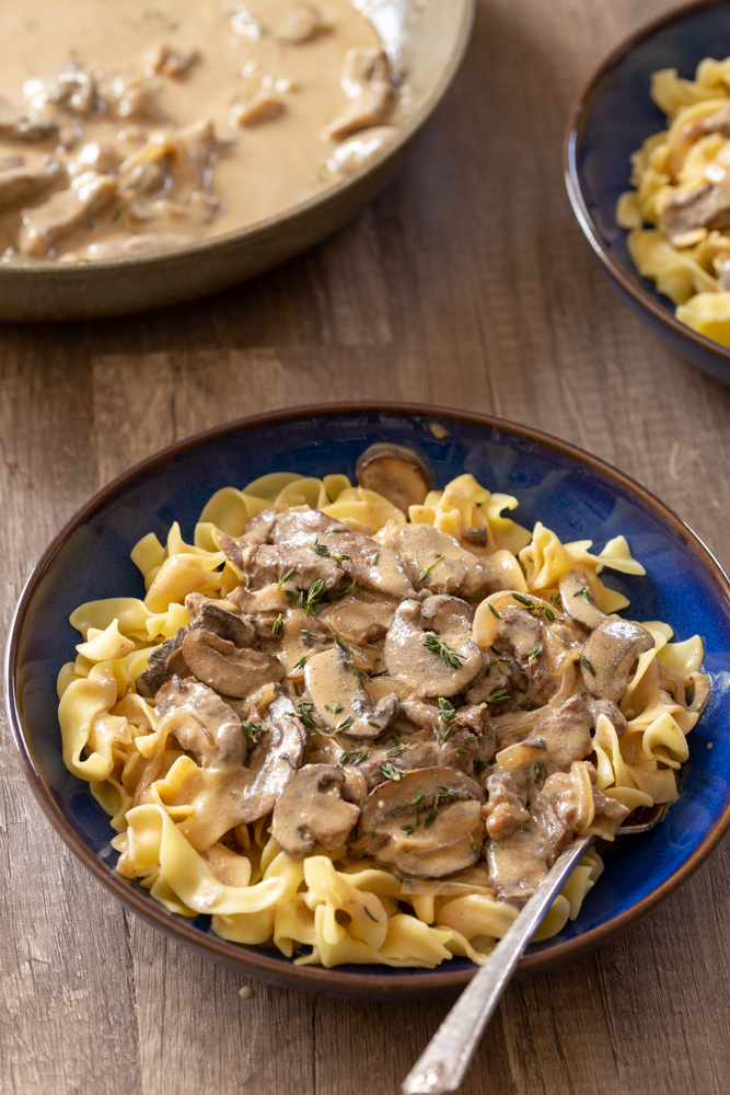 Show off your culinary skills with this Classic Beef Stroganoff recipe. Comfort food meets simplicity in this 30-minute meal that's the perfect easy weeknight dinner, yet fancy enough for entertaining. Everyone will love this simple one-pan meal!