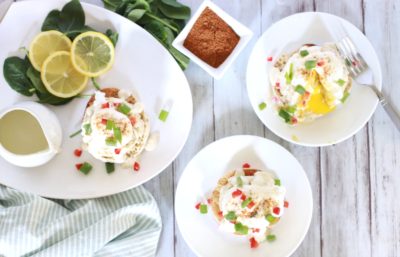 A breakfast classic gets a fancy Sunday Brunch twist with this 7-ingredient Eastern Shore Blue Crab Eggs Benedict. This 30-minute meal stars poached eggs and lump blue crab meat.