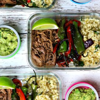 Weekly meal prep is key to avoiding sabotaging healthy eating goals. These Beef Burrito Bowls are perfect for Keto meal prep. With under 20 minutes of hands-on time, these hearty lunch bowls offer tons of vegetables, healthy fats, and cheap eats for the week!
