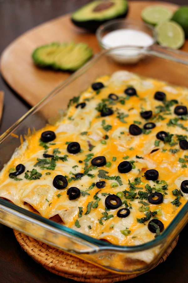 These easy Vegetarian Black Bean Enchiladas are a protein-packed vegetarian dish that's perfect as an easy weeknight meal. This semi-homemade dinner is a 30-minute meal that's a healthier classic to traditional enchilada recipes.