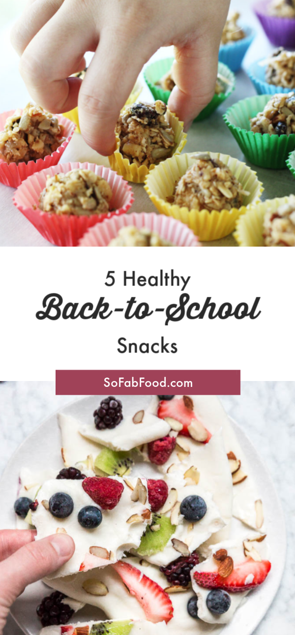 Now that it's back-to-school time, we're certain you're looking for healthy snack options for the kids. These 5 After School Snacks Kids Love are simple to make and keep on hand for hungry kids to keep them charged until dinner time.
