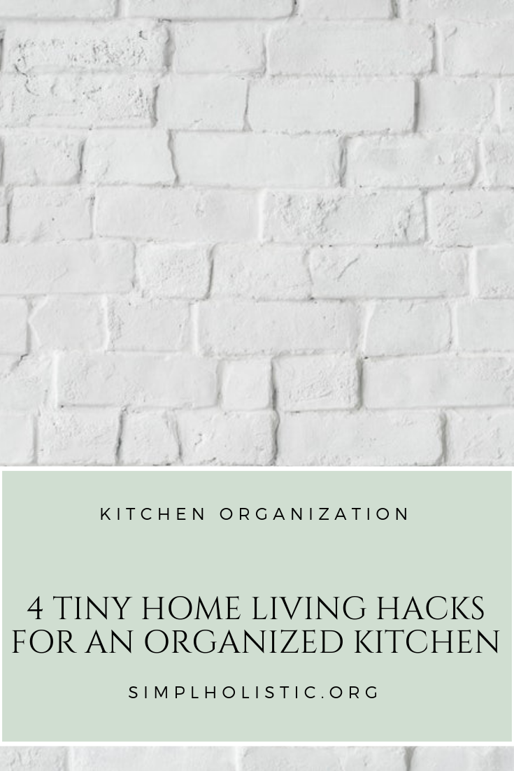 If you have a small living space, these 4 tiny house hacks to maximize space will alter your world! Learn which gadgets to use, how to downsize, and how to organize for healthy habits.
