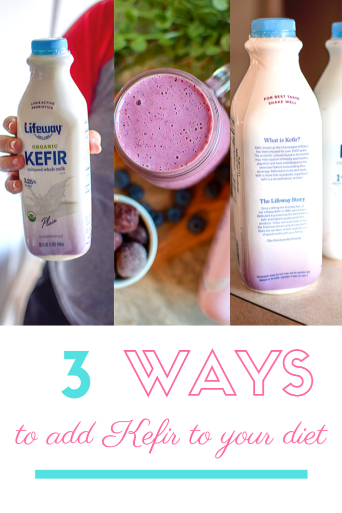  Looking to add probiotics into your diet? Kefir is the solution! Kefir is a probiotic rich drinkable yogurt that can be used in smoothies, shakes, marinades, and more. A healthy dose of probiotics your body needs!