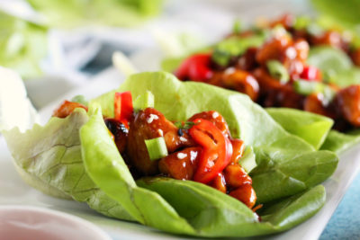 Craving Asian cuisine without the takeout price tag? Try these simple Cashew Chicken Lettuce Wraps; a budget-friendly, one-pan, 30-minute meal. Perfect for a busy weeknight meal, this dish is a healthier classic packed with Asian-inspired flavor!