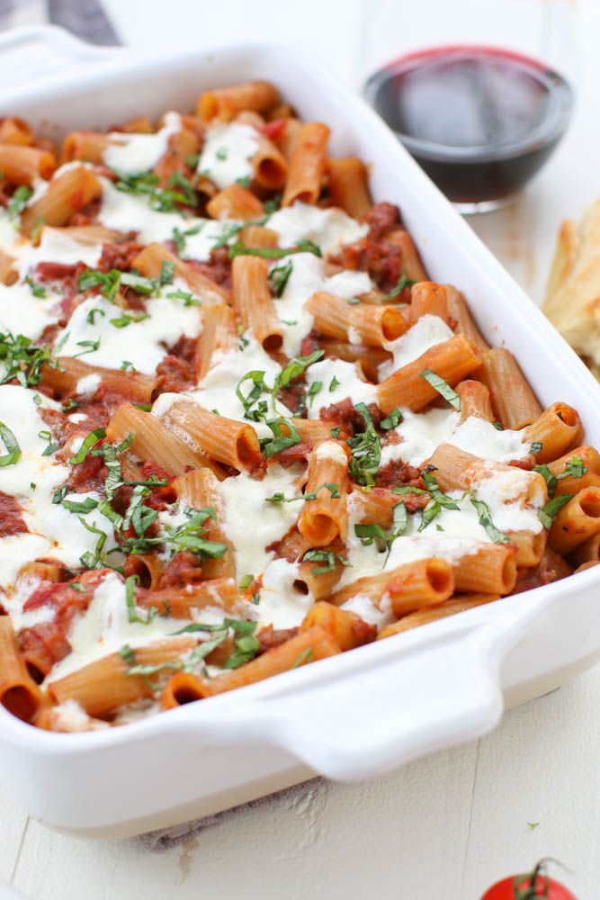 Need a quick casserole fit for a weeknight meal, friends gathering, or office potluck? This Italian Sausage Burrata Penne Bake is the perfect dish. Classic Italian flavors that deliver a delicious comfort food in just one pan.